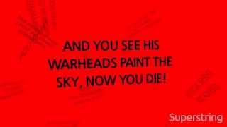 megadeth gears of war lyrics