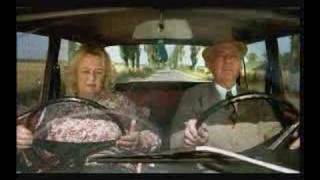 Funny video about an old couple driving a car, you have to see what happens when the passenger