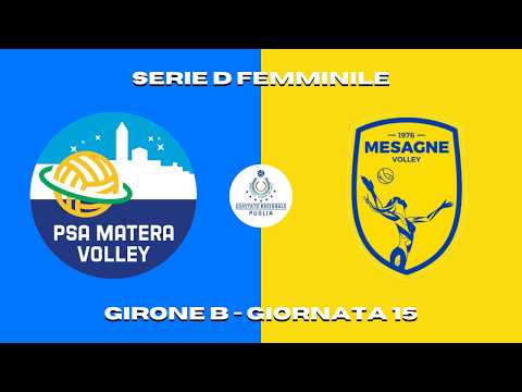 DAKEN PSA MATERA vs RWE APPIA PROJECT MESAGNE | SERIE D FEMMINILE - GIRONE B - GIORNATA 15