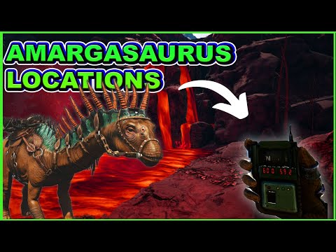NEW Ark Amargasaurus Location | Where to find Amargasaurus Ark on Lost Island Map!