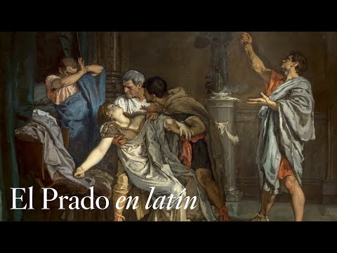 "La muerte de Lucrecia" de Eduardo Rosales con comentarios en latín