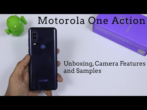 Motorola One Action [India] - Unboxing, First Impression, Face Unlock, Camera Setting and Samples