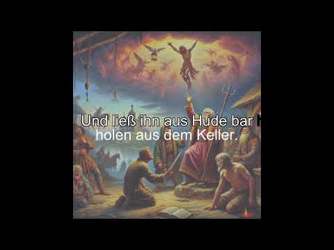 Say "And he had him fetched, just from Hude, from the cellar" in German