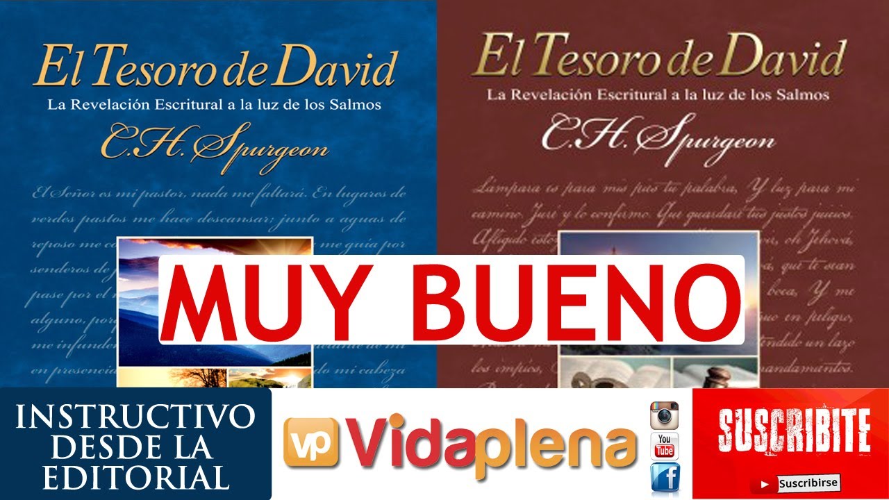 EL TESORO DE DAVID Comentario Bíblico de Charles Spurgeon | INSTRUCTIVO SENCILLO para su uso