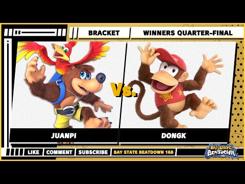 Bay State Beatdown 168 - Winners Quarters - Juanpi (Banjo) VS DongK (Diddy Kong) - SSBU Singles