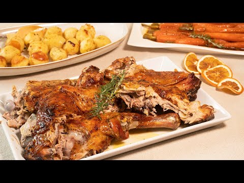 Mi receta favorita de CORDERO LECHAL AL HORNO