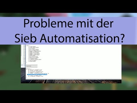 Sieb Automatisation mit dem Autonomous Activator funktioniert nicht? Hier werden Sie geholfen!