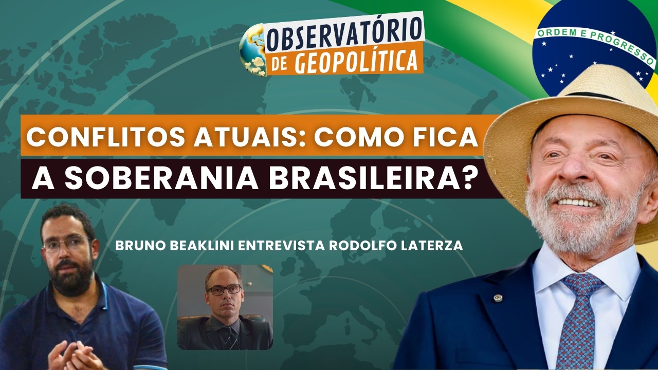 Ameaças contemporâneas para a soberania brasileira | Observatório de Geopolítica - 01/09/26