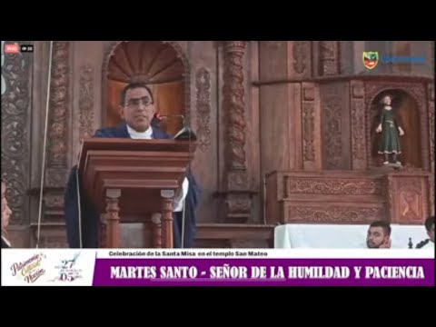 🔴 En vivo,📍Contumazá | ✝️ Semana Santa 2026 ✝️ Procesión Martes Santo #SemanaSanta #Contumazá #CaxPe
