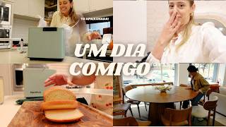 ESCOLHENDO A NOSSA MESA DE JANTAR, testando minha máquina de pão & um dia comigo - MEGAVLOG
