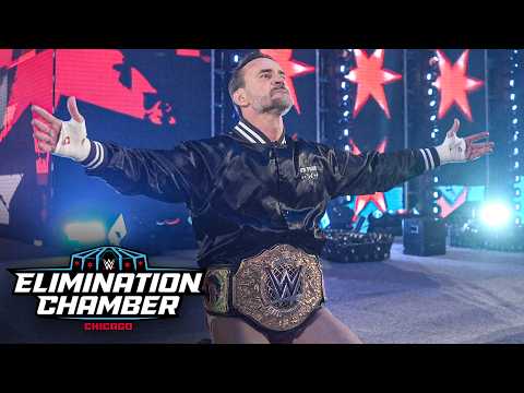 CM Punk makes Michael Jordan-inspired entrance in Chicago: Elimination Chamber 2026 highlights