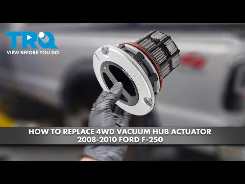 How to Replace 4WD Vacuum Hub Actuator 2008-2010 Ford F-250