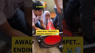 Download lagu The beginning is like a trumpet... the ending is actually a fart 😭 #shorts #schoolchildren #funny mp3