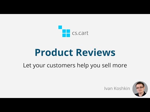 Product Reviews in CS-Cart and Multi-Vendor