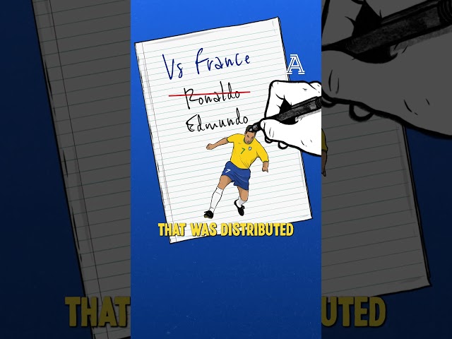 Why did Brazil submit two different team sheets in a World Cup final?