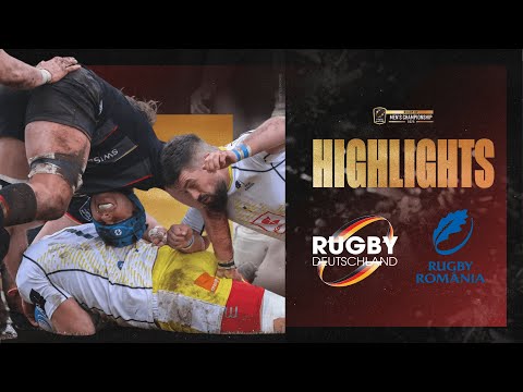 Germany v Romania | One of the GREAT Championship matches | Highlights
