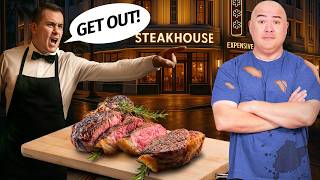 What happens if you look BROKE vs RICH at a steakhouse!