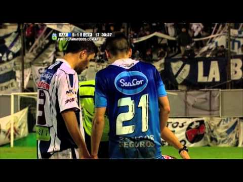 Godoy se fue expulsado. Rafaela 5 - Merlo 1. 16vos. de final. Copa Argentina 2015. FPT.