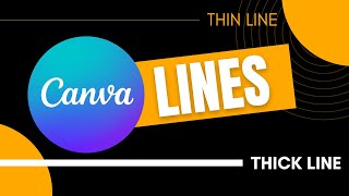 How to Create a Thin and Thick Line in Canva