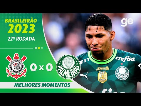 Gols e lances de Corinthians x Palmeiras