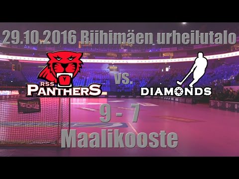 Maalikooste RSS Panthers vs. Diamonds  29.10.2016