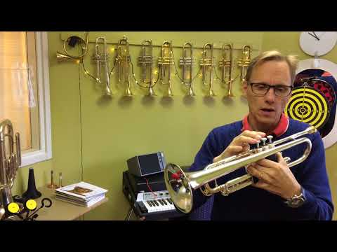 Hur håller man en trumpet?