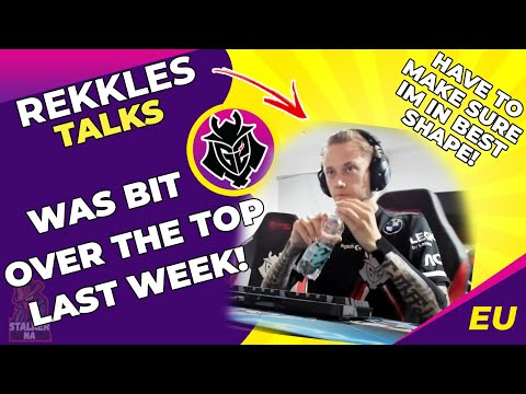 G2 Rekkles Talks - What Happened To My ARM ?! 🤔 It Was Bit Over The Top Last Week! 🤪