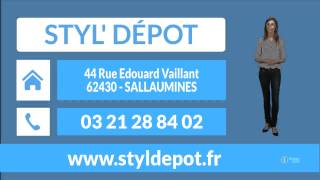 preview picture of video 'STYL' DÉPOT : dépôt-vente meubles neufs et occasion à Sallaumines 62'