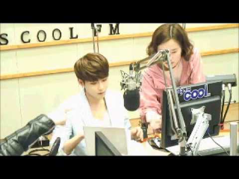 130530 SUKIRA - Ryeowook when EXO came and talking a bit
