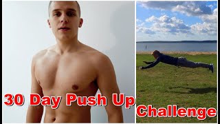 30 Day Push UP CHALLENGE Transformation of the Superman!