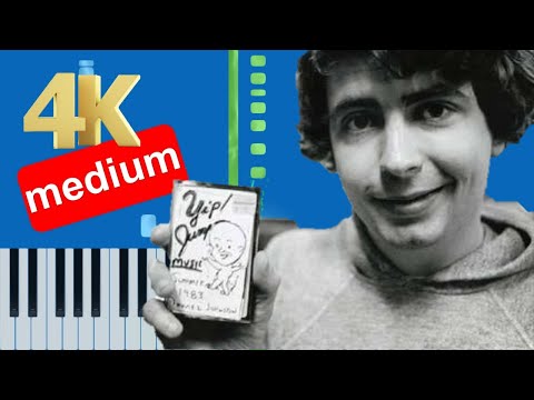 Daniel Johnston - Walking The Cow (Medium) Piano Tutorial 4K