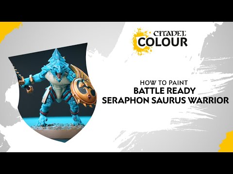 How to Paint: Battle Ready Seraphon Saurus Warrior