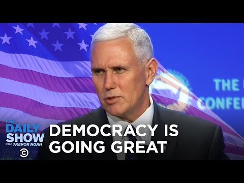 アメリカの民主主義は偉大なことをしている｜デイリーショー (American Democracy Is Going Great | The Daily Show)