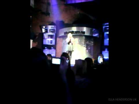 Ella Henderson - 'Firework' Live at The Buttermarket Shrewsbury 05/01/13