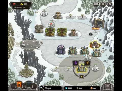 Kingdom Rush - Level 9 Heroic Walkthrough
