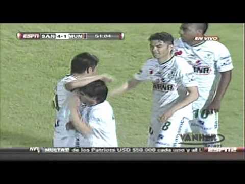 Santos Laguna vs Municipal 6-1 [19/10/10] Concacaf Liga de Campeones