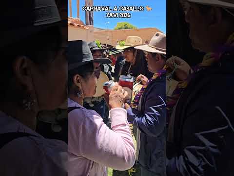 Carnaval a Caballo 🐎 📍Yavi - Jujuy Argentina 📆 Miércoles 18 de febrero 2026 #coplas_y_tradiciones
