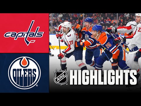 Capitals vs. Oilers | NHL Highlights | January 24, 2026