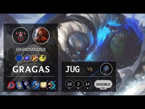 Gragas Jungle vs Kindred - EUW Grandmaster Patch 10.22