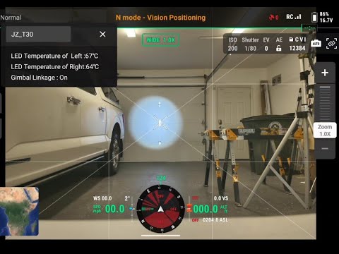 JZ JIZHI T30 Matrix Searchlight Review on a DJI Mavic 3 Enterprise Thermal Part 3 of 5