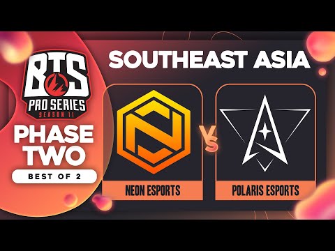 Neon Esports vs Polaris Game 1 - BTS Pro Series 11 SEA: Groups w/ MLPDotA & johnxfire