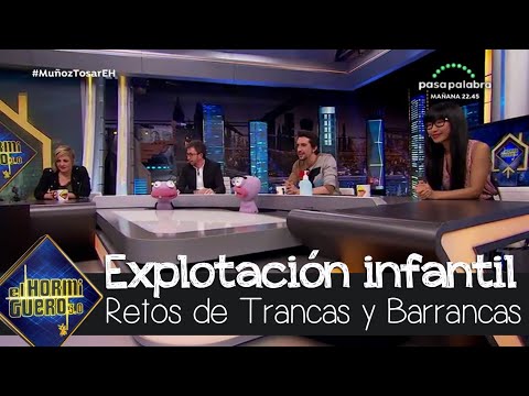 'Explotación infantil' y dibujos, el sorprendente juego de Trancas y Barrancas - El Hormiguero 3.0