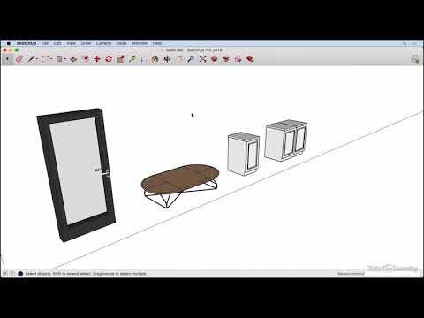 Scale using the FredoScale extension - Interiors