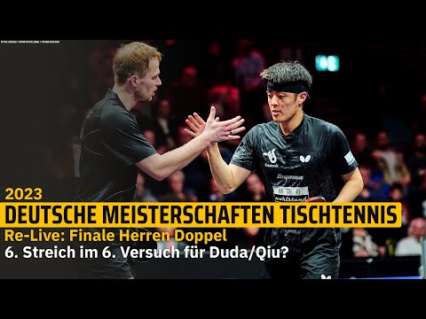 Re-Live: Sechster Titel in Folge? Duda und Qiu wieder im Finale des Herren-Doppel | SDTV Tischtennis