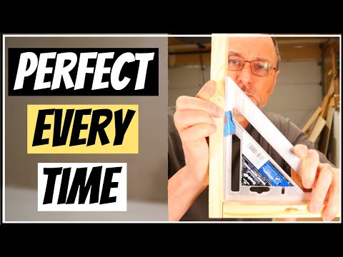 How To Easily Square Up Woodwork Projects ~ Simple Jig