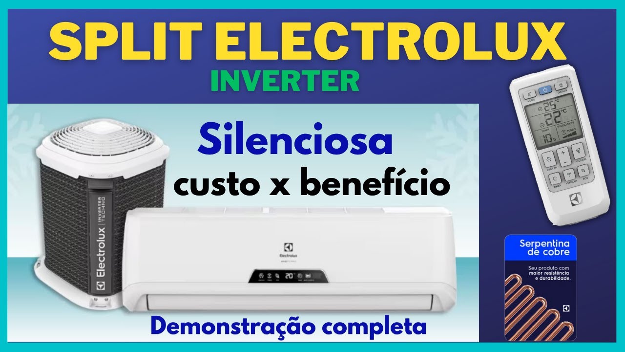 Ar Condicionado / Split ELECTROLUX Inverter QI12F / QE12F 12.000  - Guia completo das funções