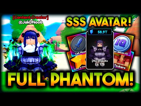 I Unlocked New Limited SSS Avatar And Getting Full PHANTOM Team In World 29 Anime Eternal!