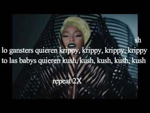 Farruko, Nicki Minaj, Travis Scott - Krippy Kush (Remix) ft. Bad Bunny, Rvssian lirycs