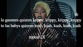 Farruko, Nicki Minaj, Travis Scott - Krippy Kush (Remix) ft. Bad Bunny, Rvssian lirycs