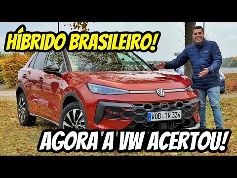 NOVO VW T-ROC - HÍBRIDO NACIONAL BARATO E MUITO COMPLETO!